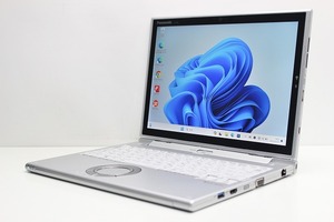 ノートパソコン 2in1PC Windows11 中古 Panasonic レッツノート CF-XZ6 第7世代 Core i5 SSD256GB メモリ8GB WPS office搭載 タブレットPC