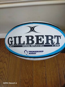 ラグビーボール ギルバート5号 GILBERT EXETER CHIEFS REPLICA BALL