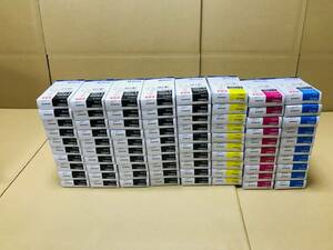 EPSON エプソン ICBK92L ICC92L ICM92L ICY92L インク カートリッジ 未使用 4色 合計80本セット