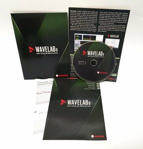 【同梱OK】 WaveLab 8 / 音楽ソフト / Windows / Mac / オーディオ編集 / マスタリング / 音楽制作 / DTM / DAW / ジャンク品