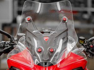 【国内在庫】DUCABIKE ドゥカバイク ウィンドスクリーンボルトキット レッド 赤 DUCATI ドゥカティ MULTISTRADA V4 / S ムルティストラーダ