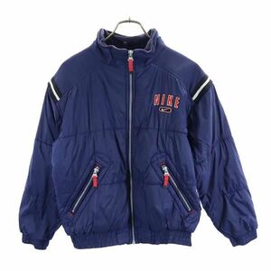 ナイキ 90s 白タグ 中綿ジャケット L（14-16） ネイビー系 NIKE キッズ