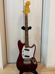 【現状品・希少色・送料込み】Fender Japan Mustang MG69 CAR フェンダー・ジャパン ムスタング キャンディ・アップル・レッド