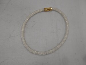 【SWAROVSKI】スワロフスキー　チョーカー　バングル　ラメ入り　マグネット式　SY02-CTJ