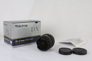 F★【C】TOKINA FISHEYE 10-17mm F3.5-4.5 DX TO FIT NIKON 魚眼レンズ トキナー 元箱付き 2475409