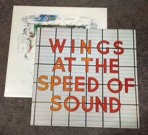 Wings 1 lp , At the speed of sound , USA press