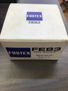 u39956　フォステックス　FE83 FULLRANGE Speaker　中古