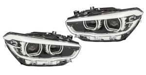 正規純正OEM BMW LED ヘッドライト ヘッドランプ 左右 1シリーズ F20 F21 118i 118d 120i M135i M140i 63117414143 63117414144