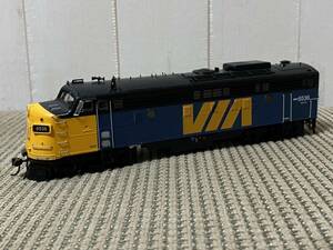 RAPIDO　220579　VIA RAIL CANADA　FP9A　#6536　GMD - エンジン機関車　DCC / フルサウンド