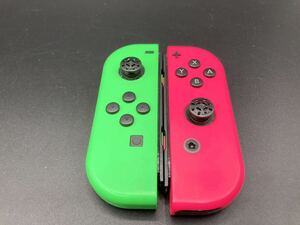 1円〜　ジョイコン Joy-Con Nintendo Switch スイッチ ニンテンドースイッチ 任天堂 グリーン　ピンク　コントローラー　ジャンク