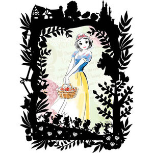 97-187 廃盤 70ピース ジグソーパズル KIRIART ディズニー 白雪姫 -Snow White-