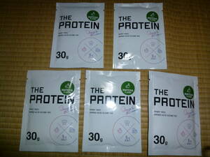 武内製薬。THE PROTEIN。抹茶風味。５袋セット。ザプロ。