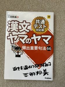 即決 ★ 漢文ヤマのヤマ （大学受験超基礎シリーズ） （共通テスト対応版） 三羽邦美／著