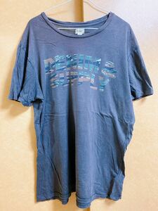 DENIM&SUPPLY デニム&サプライ ラルフローレン ロゴプリント Tシャツ ブラック・アーミー系 Mサイズ