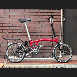 中古 レア BROMPTON/ブロンプトン 内装5段変速カスタム ミニベロ 自転車 NEO BIKE 16インチ