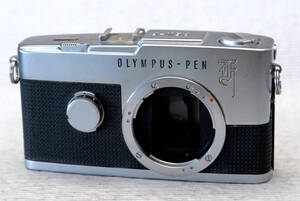 OLYMPUS オリンパス製 昔のハーフサイズ高級一眼レフカメラ PEN-Fボディ 希少品