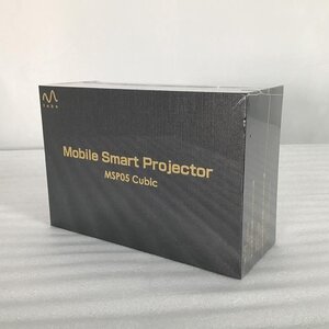 【未開封・中古品】 エムラボ / mlabs モバイルスマートプロジェクター MSP05CUBIC Android7.1.2 OS搭載 70ANSIルーメン 30017390