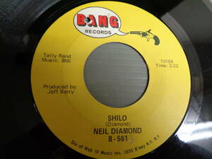 NEIL DIAMOND/SHILO★シングル