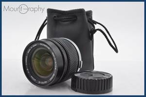 ★良品★ オリンパス Olympus OM-SYSTEM ZUIKO AUTO-W 24mm F2 ソフトケース、後レンズキャップ付属 #tk2187