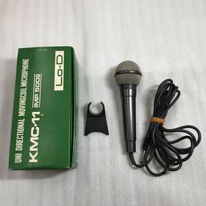 Lo-D KMC-11 マイク UNI DIRECTIONAL MOVINGCOIL MICROPHONE IMP 500π 中古品