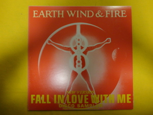 Earth, Wind & Fire - Fall In Love With Me (New Version) 最高名盤 レア 国内プロモ盤 12 The Speed Of Love 収録