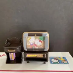 ハローキティ ミニチュアテレビセット