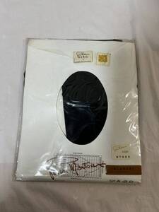 ●S452●新品未使用 ピェールマントゥ Pierre Mantoux 100% polymide nylon パンスト ストッキング イタリア製 黒 サイズI NERO