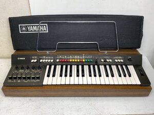 【ジャンク】YAMAHA SY-1＜鍵盤難あり＞譜面台・ビニールカバー付き ヤマハ アナログシンセサイザー キーボード ※引取り可 □