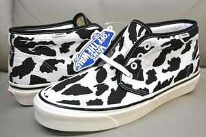 新品未使用 VANS バンズ US企画 CHUKKA 49 DX チャッカ 牛柄 Anaheim Factory Collection 定価11,000円 US10.5 28.5センチ 送料無料