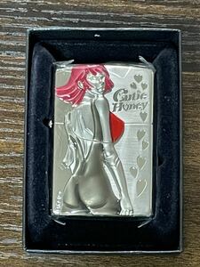 zippo キューティーハニー バックショット 立体メタル Cutie Honey 2007年製 Dyn トリック 特殊加工品 セクシーガール デットストック