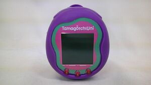 33 送60サ 1117$F04 Tamagotchi Uni Purple　 ジャンク品