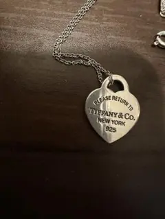 Tiffany & Co. ヴィンテージ　ハート型ネックレス