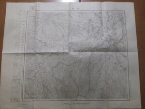 古地図　弘前　5万分の1地形図◆昭和2年◆青森県、弘前市、岩木山