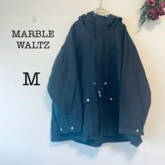 1447【MARBLE WALTZ】マウンテンパーカー(M)フーディ　金ボタン