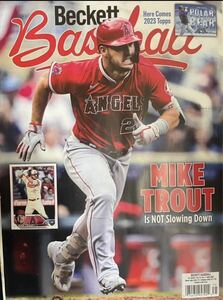 MLB Beckett #205 2023年4月号 エンジェルス　マイクトラウト大谷翔平