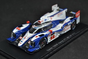 SPARK 1/43 Toyota TS030 Hybrid No.7 - 4th LM 2013 スパーク トヨタ ハイブリッド ル・マン 24時間 中嶋一貴 絶版