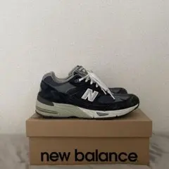 ニューバランス 991 new balance M991NV ネイビー 27.0