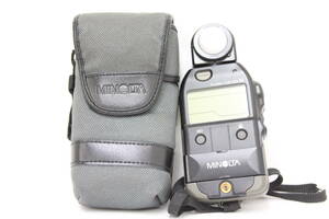 【美品 返品保証】 ミノルタ Minolta Flash Meter V ソフトケース付き 露出計 v8082