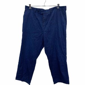 Dickies ワーク・ペインターパンツ W44 ディッキーズ ネイビー ロゴ ビッグサイズ 古着卸 アメリカ仕入 2305-186