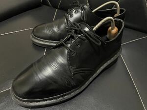 良品 Dr.Martens ドクターマーチン 1461 MONO UK7≒26cm レザーシューズ ドレスシューズ プレーントゥ 3ホール ブラック メンズ カジュアル