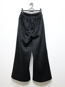 SALE30%OFF/LAD MUSICIAN・ラッド ミュージシャン/SHAGGY SWEAT WIDE FLARE PANTS/BLACK・44