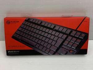 99-KE1290-80/ ELECOM エレコム FPS GAMING KEYBOARD ゲーミングキーボード TK-ARMA30BK テンキーレスモデル 未開封品