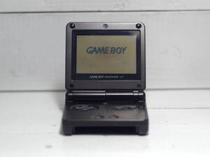 M11526 GAMEBOY ADVANCE SP AGS-001黒 ゲーム読み込みプレイ/サウンドOK アルコールで外装除菌済 アダプターなしc ゆうパック60サイズ0610 