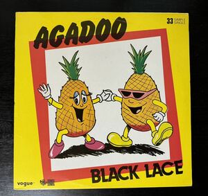 BLACK LACE / AGADOO 中古盤12インチ