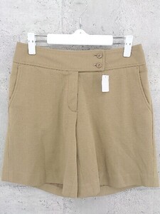 ◇ SHIPS シップス ショート パンツ M ブラウン *