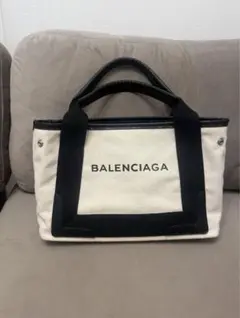 balenciaga バレンシアガ　ネイビーカバスXS