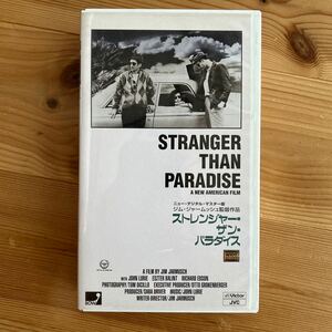 STRANGER THAN PARADISE VHS