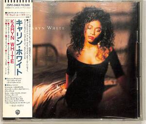 D00161613/CD/キャリン・ホワイト「Karyn White (1989年・25P2-2463・コンテンポラリーR&B・ニュージャックスウィング)」