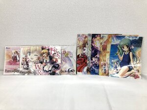 オーガスト作品　台紙付きテレカ　つめあわせ　大図書館の羊飼い　フォーチュンアテリアル　他　011705　※佐川急便にて発送