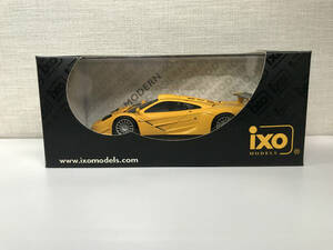 【１円スタート】1/43 イクソ マクラーレン F1 GTR ロングテイル 1996 McLAREN f1 GTR Long Tail 1996 Yellow ixo ZI